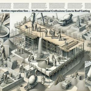 הכנות יעילות לביצוע יציקת גג בטון בצורה מקצועית