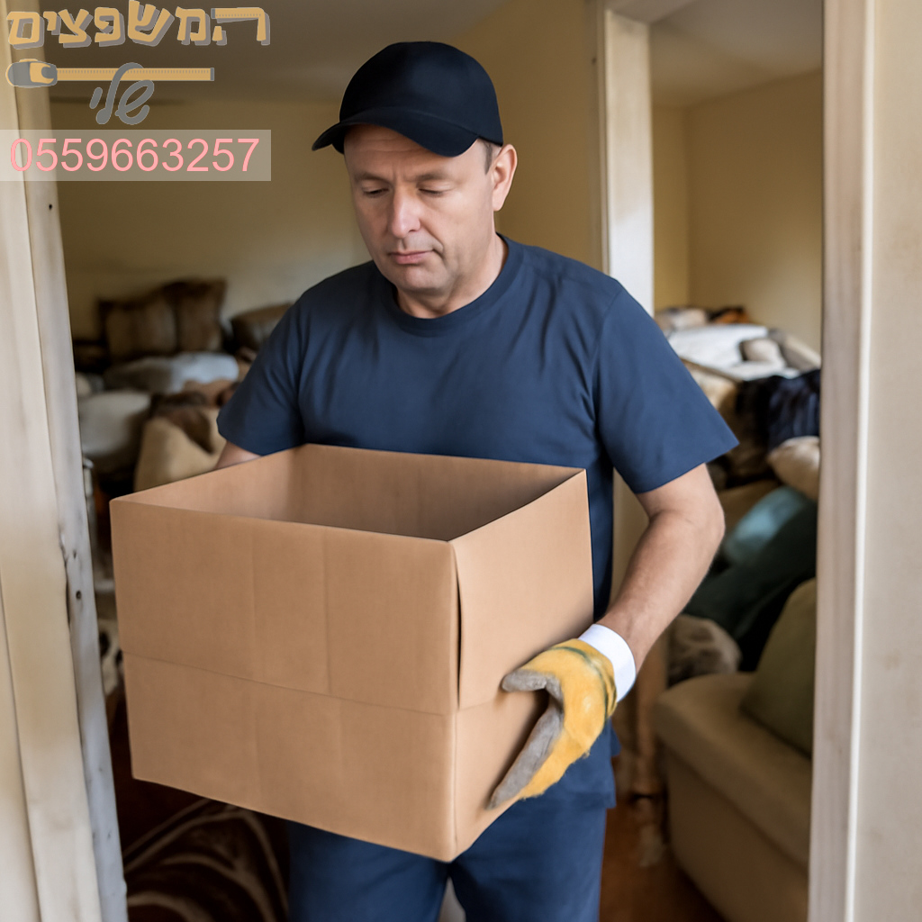 פינוי תכולת בתים מקצועי ובזול עם שירות מהיר ואמין