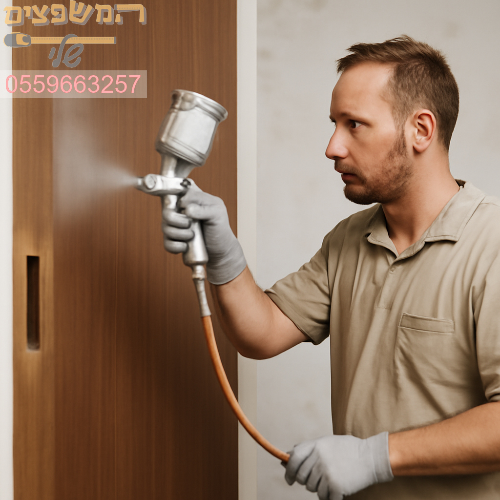 צביעת דלתות פורניר במחיר נמוך ובאיכות מעולה