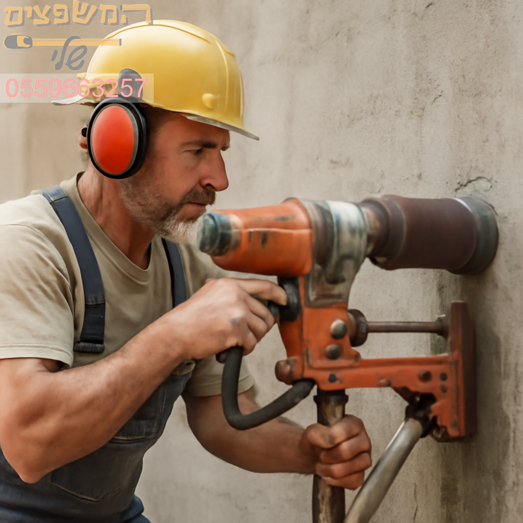 קידוח בקיר בטון עם שירות מהיר ומחירים זולים במיוחד