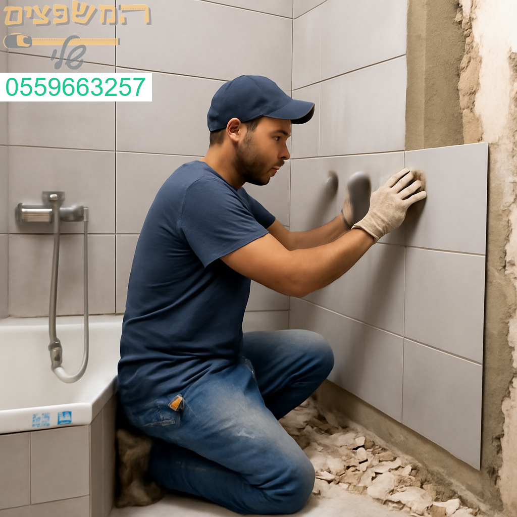 שיפוץ אמבטיה ברמה הגבוהה ביותר בקריית מלאכי – איכות, מקצועיות וגימור מושלם! 💧🛠️