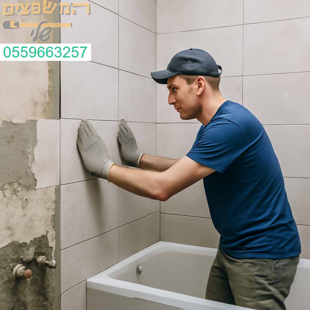 שיפוץ חדר אמבטיה מוקפד בקריית אונו – איכות, דיוק וגימור ברמה הגבוהה ביותר.