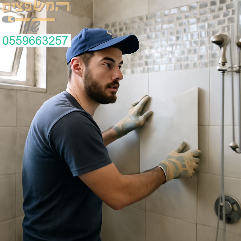 שיפוץ חדר אמבטיה ברמה הגבוהה ביותר – דיוק, איכות וגימור מושלם בפתח תקווה.
