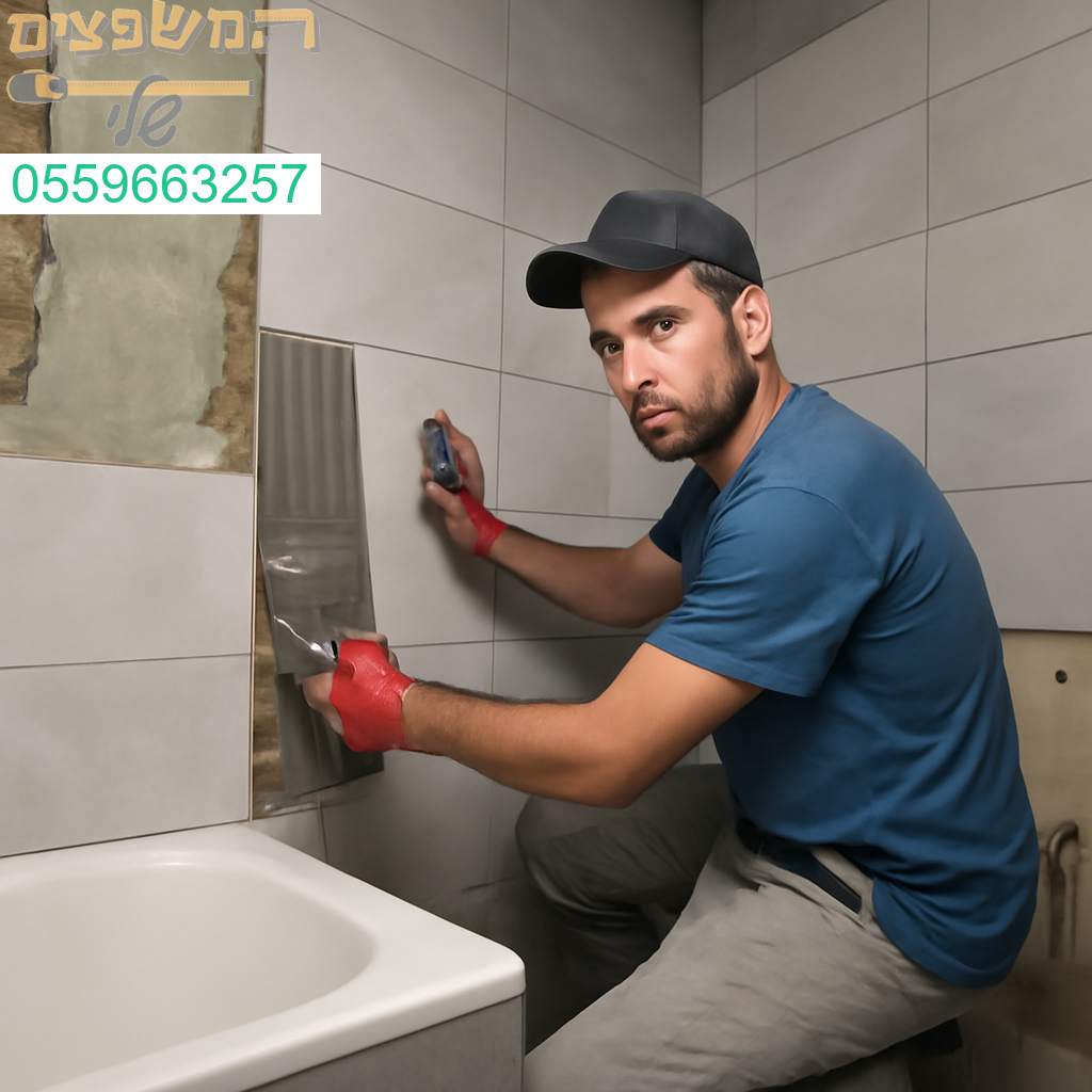 שיפוץ חדר אמבטיה בנשר — איכות ללא פשרות, גימור ברמת פרימיום ותשומת לב לכל פרט! 🛁✨