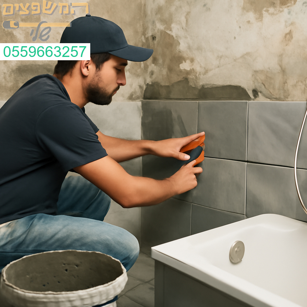 שיפוץ חדר אמבטיה בנתיבות בסטנדרט גבוה במיוחד – עבודה מדויקת, גימור מושלם ותוצאה מרהיבה!