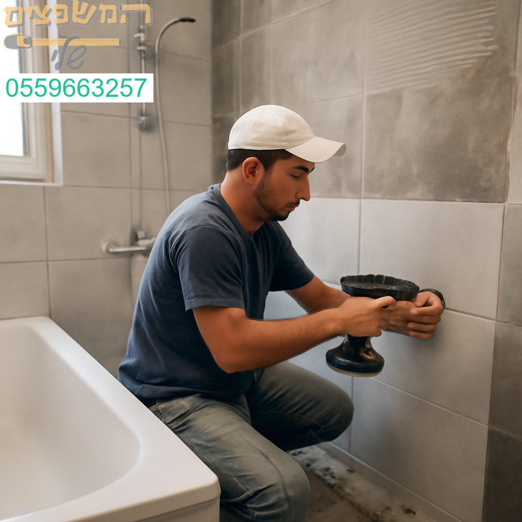 שיפוץ חדר אמבטיה בנתיבות – עבודה מדויקת בגימור גבוה, עם דגש על איכות וניקיון בפרטים הקטנים.