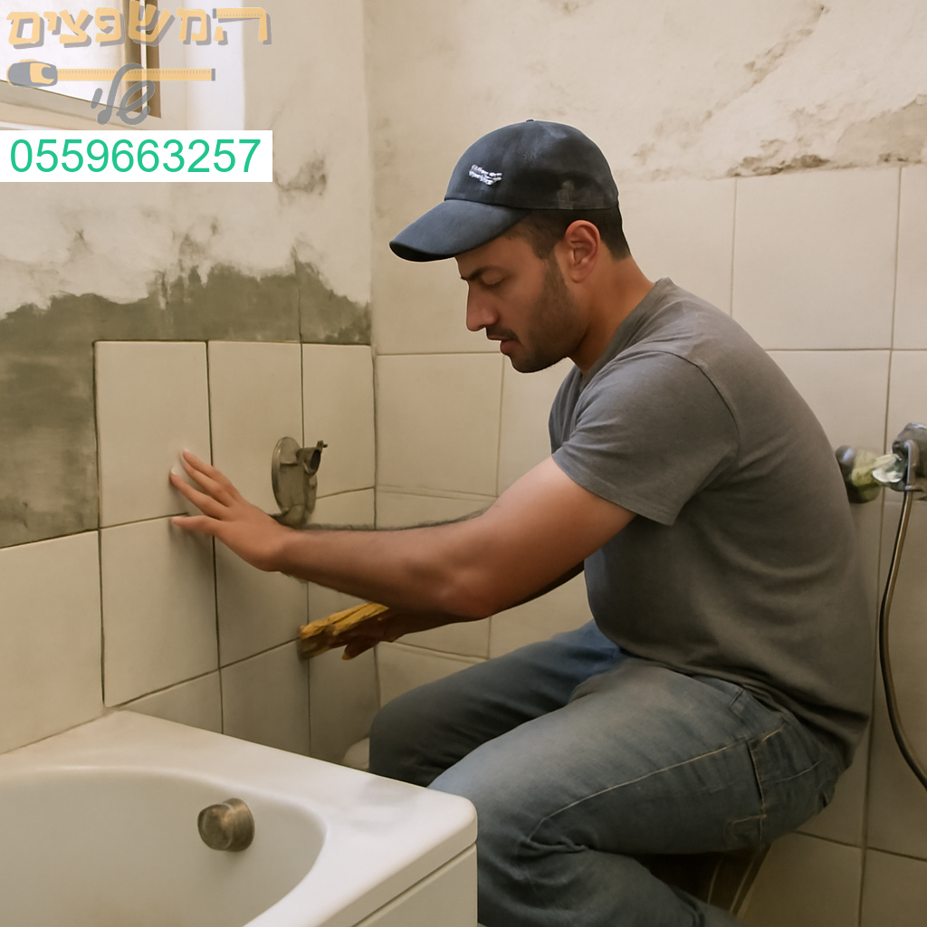 שיפוץ מקצועי ואיכותי של חדר אמבטיה בירושלים – עם דגש על גימור מושלם ודיוק בעבודה.