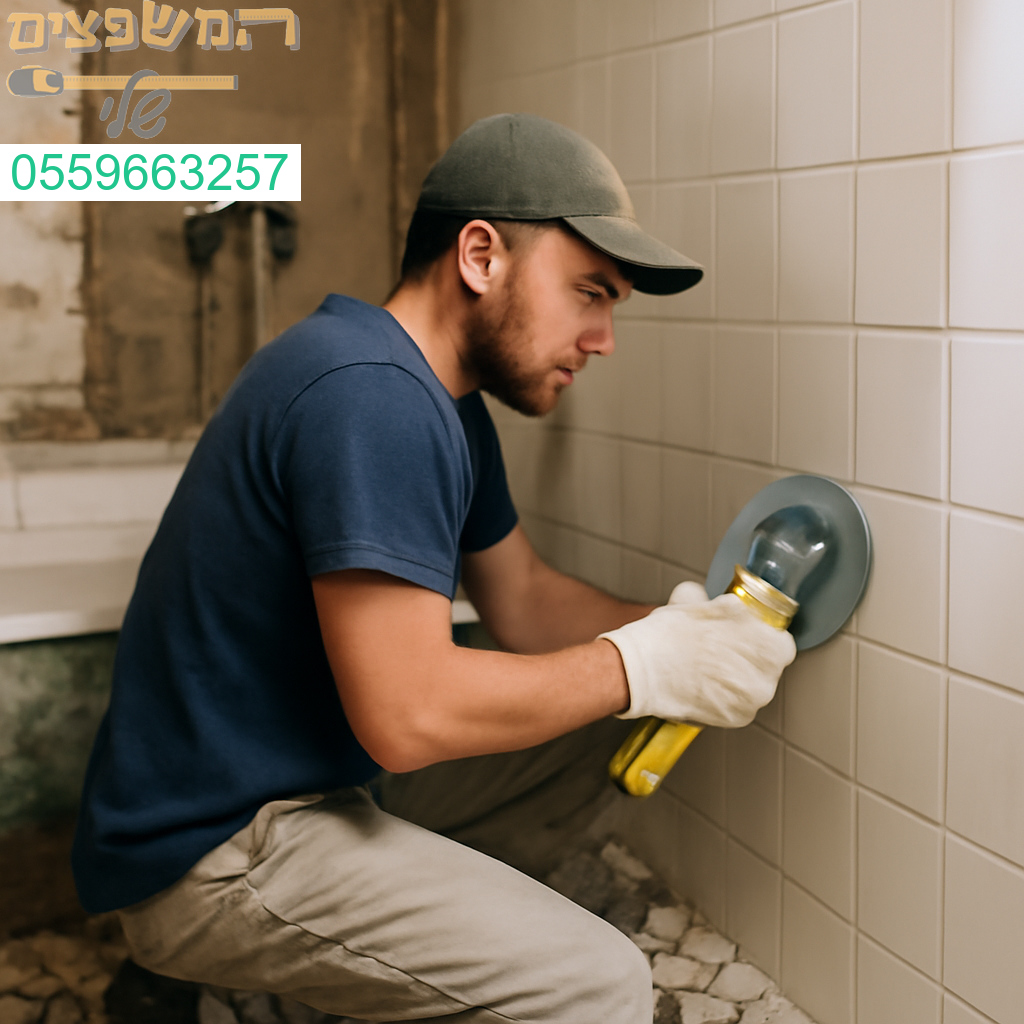 שיפוץ מקצועי שמשדרג את חדר האמבטיה בהוד השרון — איכות, דיוק ותוצאה מושלמת. ✅🛁