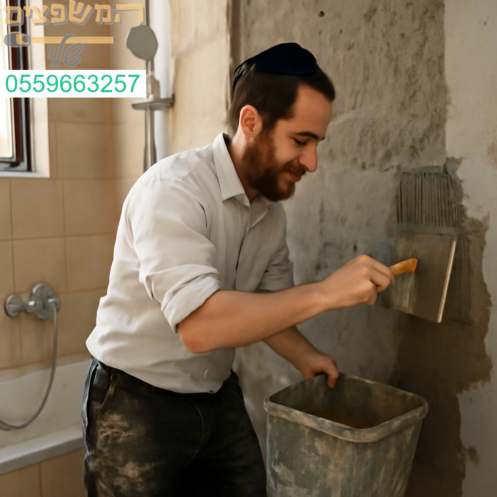 שיפוץ חדר אמבטיה ברמה הגבוהה ביותר – מקצוענות, דיוק וגימור מושלם עד הפרט האחרון, ממש כאן בבני ברק!