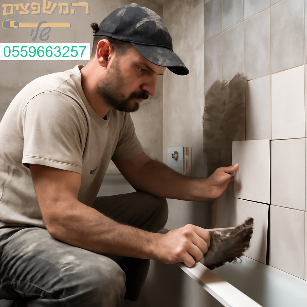 שיפוץ איכותי וקפדני של חדר אמבטיה בביתר עילית – דיוק, אסתטיקה ותוצאה מושלמת!