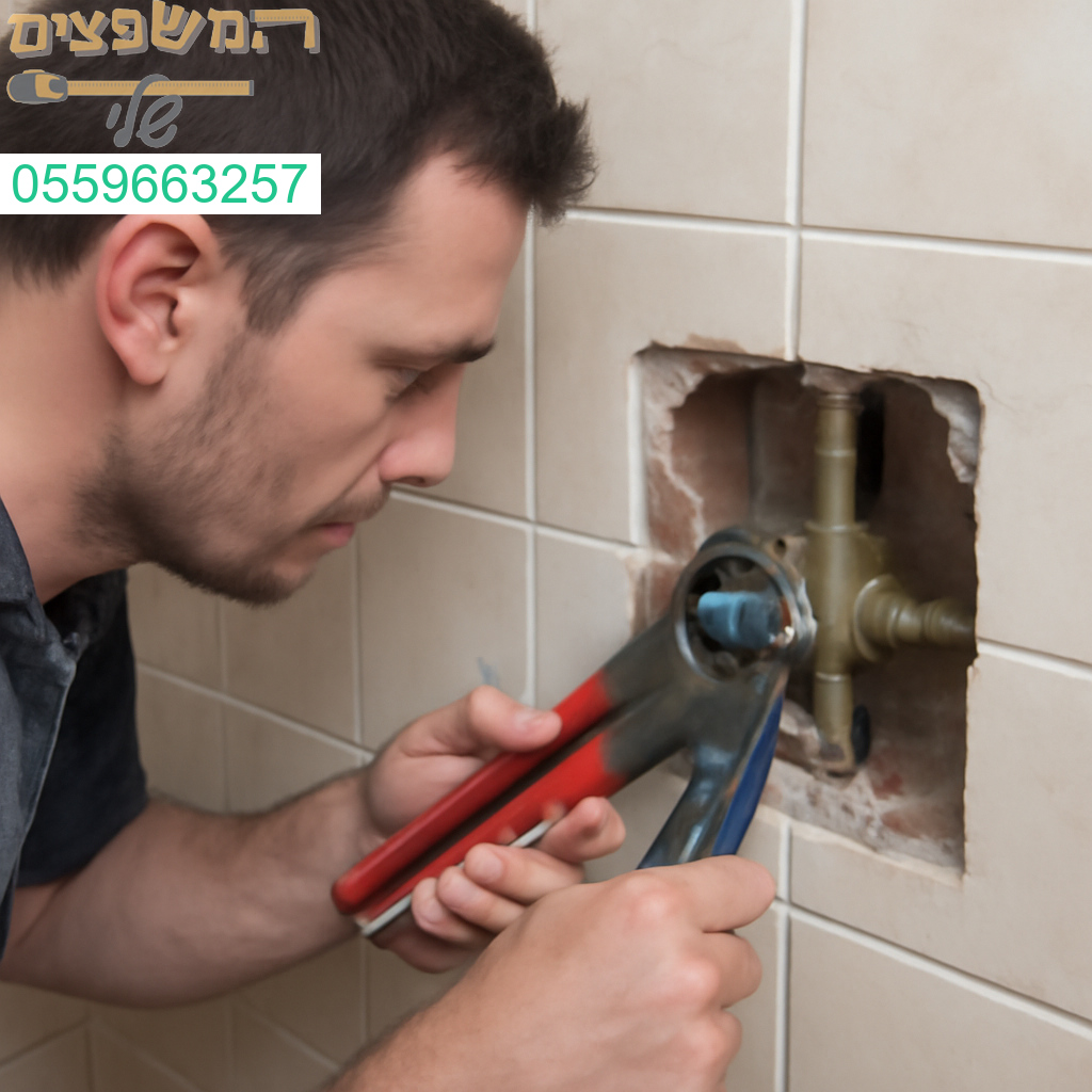 תיקון נזילה מדויק ומקצועי באינטרפוץ עם גישה נקייה וללא נזקים מיותרים