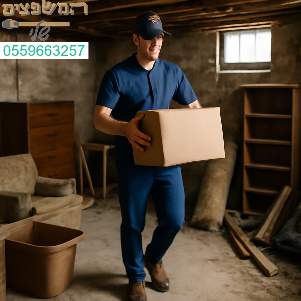 פינוי מרתפים מקצועי ביעילות מרבית ובשירות ללא תחרות
