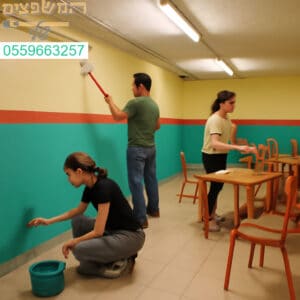 פעילות התנדבותית למען הקהילה בהשמשת מקלט לחיזוק החוסן החברתי