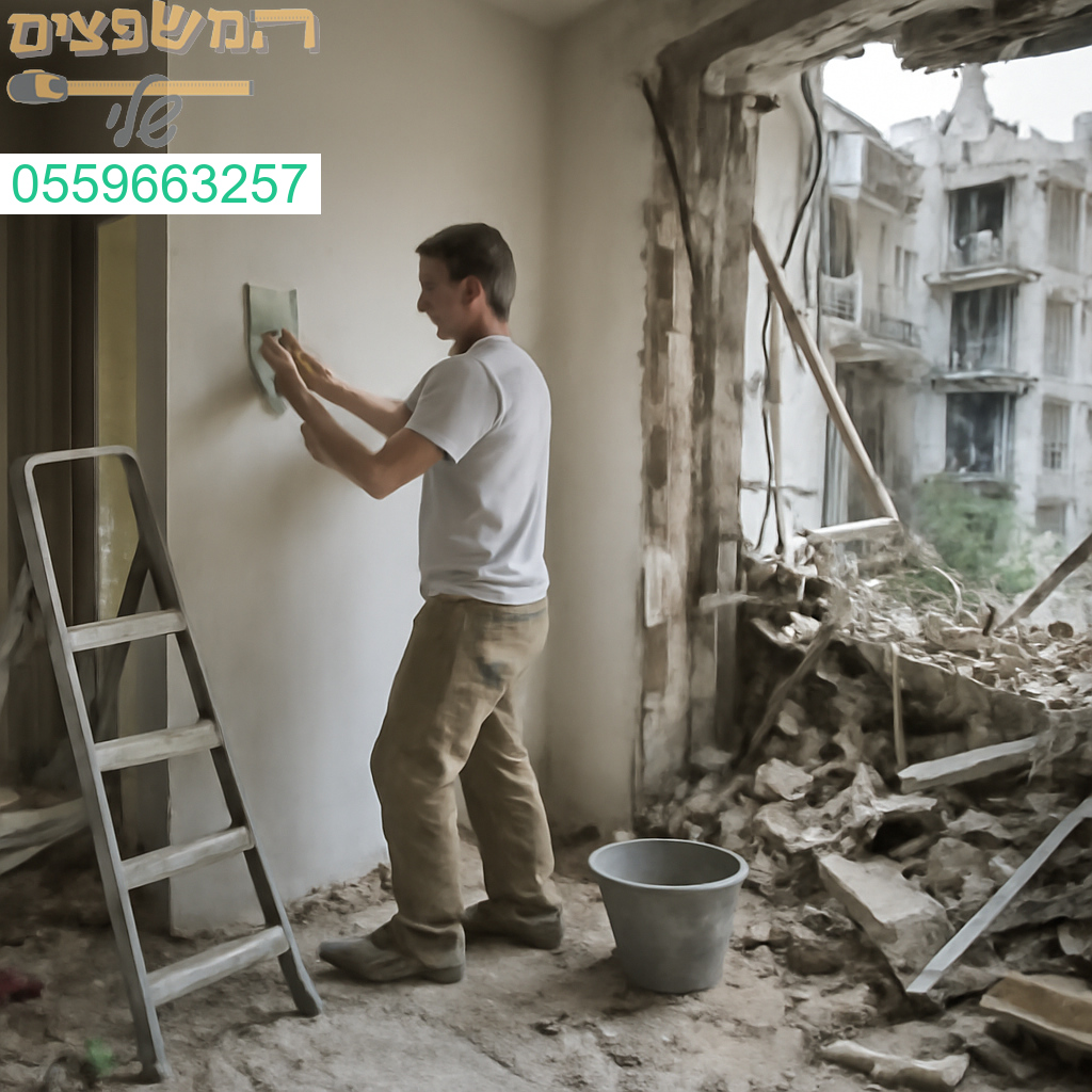 שיקום מקצועי ומדויק לדירה שנפגעה מרקטה עד לחזרה מלאה לחיים