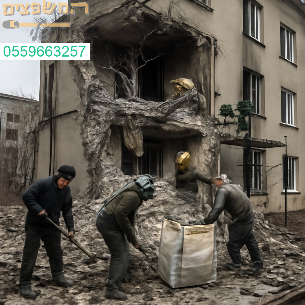 שיקום המבנה ביסודיות לאחר פגיעת טיל עם צוות מקצועי וציוד מתקדם