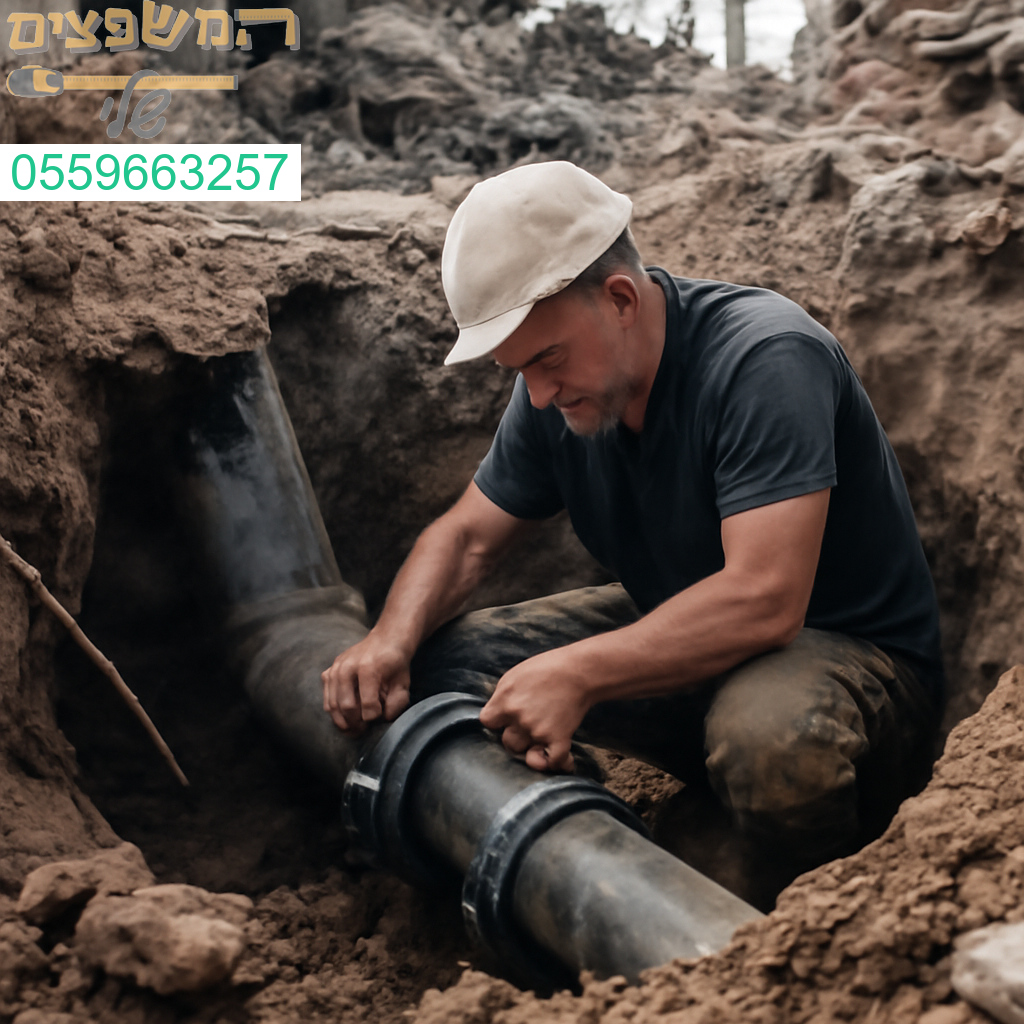 שיקום צנרת מקצועי ומהיר תחת תנאים קשים לאחר פגיעת טיל