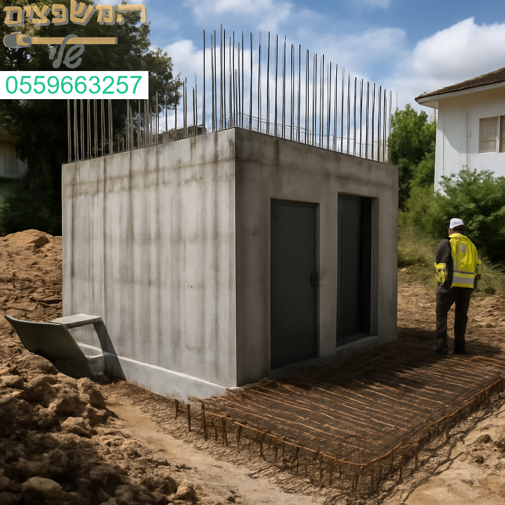 בניית ממד איכותית ומוקפדת ברמת השרון עם דגש על עמידות ובטיחות מרבית