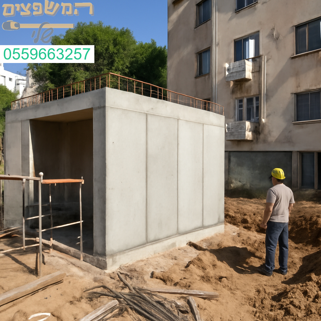 בנייה מתקדמת של ממד באור עקיבא עם הקפדה על איכות ובטיחות גבוהה