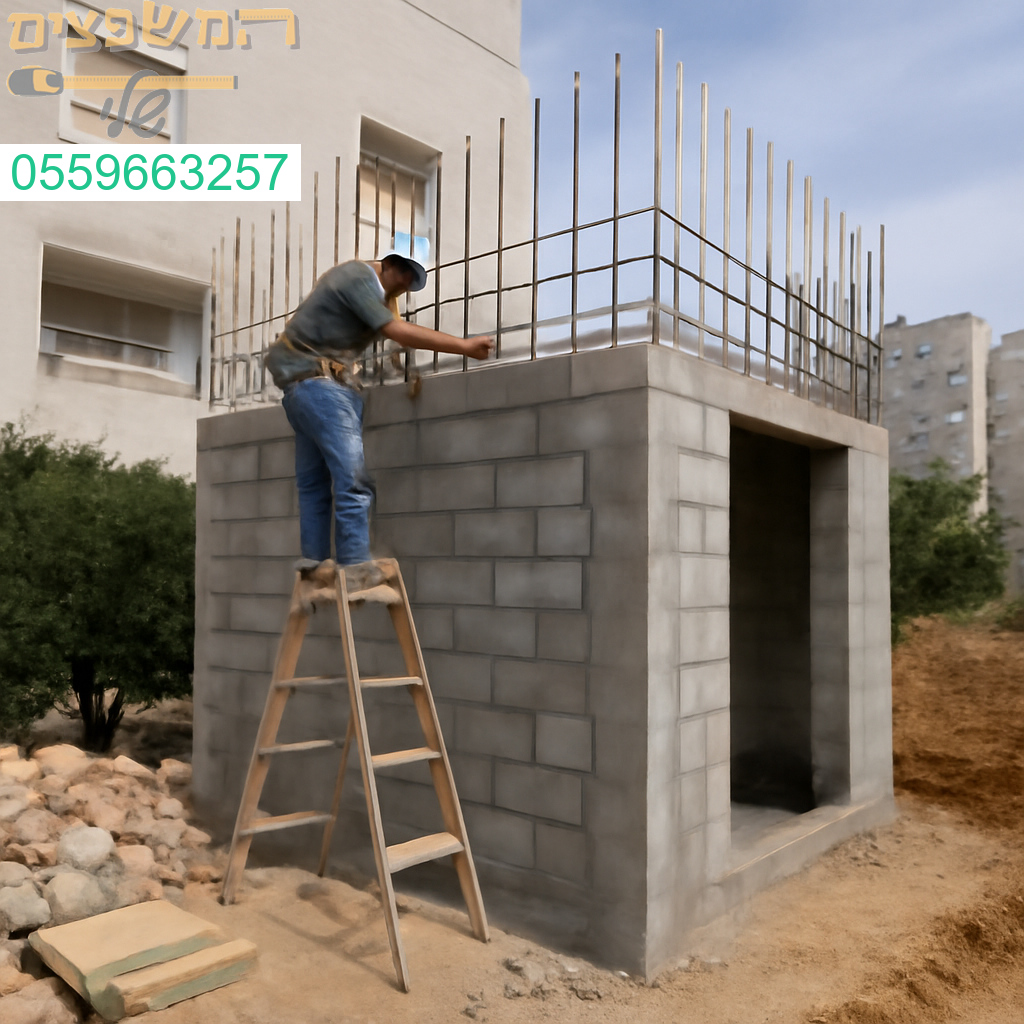 עבודת בניית ממד באור עקיבא ברמה הגבוהה ביותר עם הקפדה על תקני בטיחות ואיכות