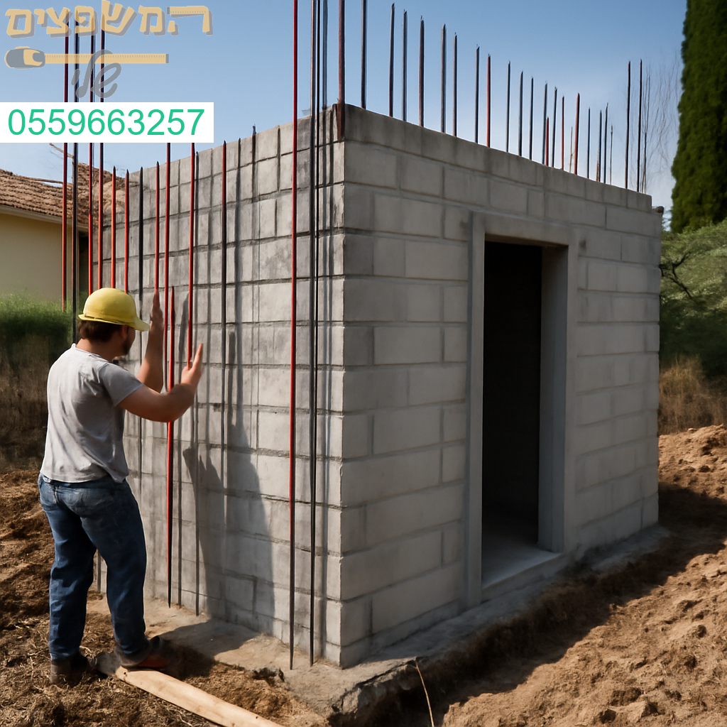 בנייה מתקדמת של ממד איכותי בבנימינה עם הקפדה על כל תקני הבטיחות
