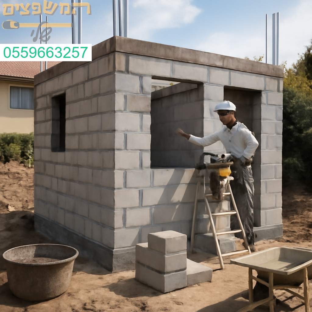 בנייה מתקדמת של ממד איכותי בתל מונד תוך הקפדה על תקנים וביצוע מקצועי