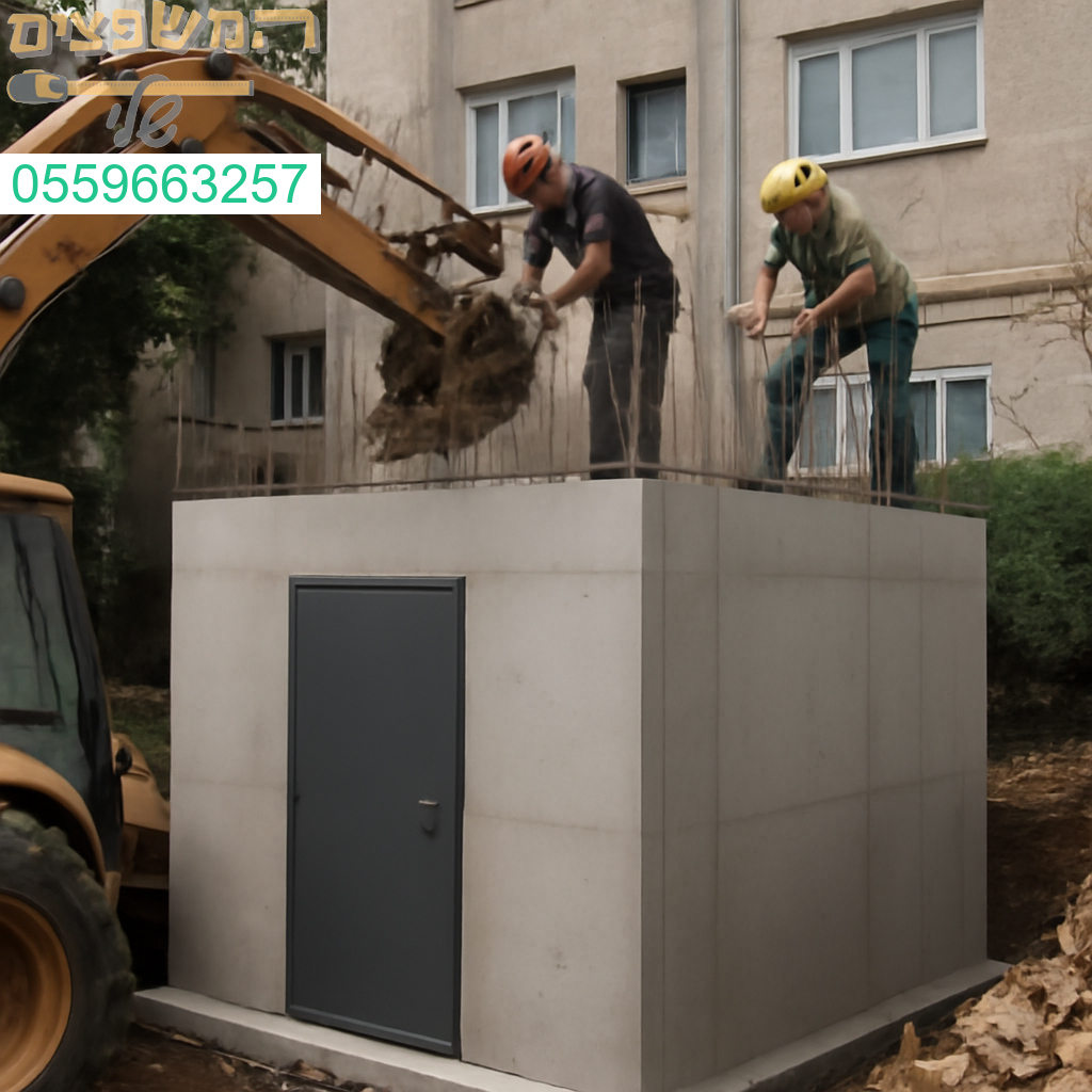 בנייה מקצועית של ממד בחיפה עם דגש על בטיחות איכות ועמידה בתקנים המחמירים ביותר
