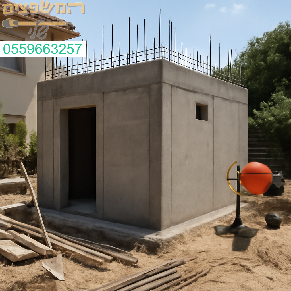 בנייה מקצועית של ממד איכותי בצורן קדימה עם דגש על בטיחות גימור מדויק ועמידה מלאה בתקנים