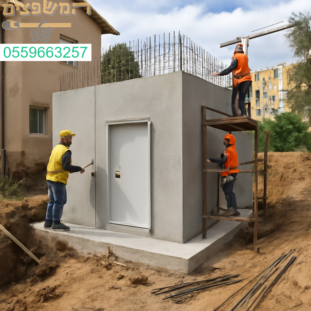 בניית ממד איכותית ומדויקת בלב חדרה תוך הקפדה על תקני בטיחות גבוהים ועבודה מקצועית
