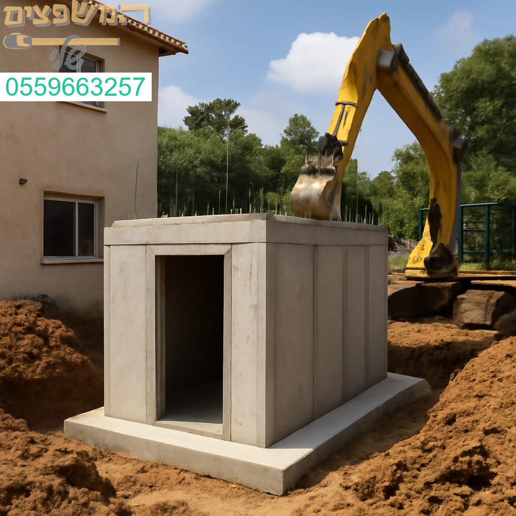 הקמה מקצועית ואסתטית של ממד מבטון איכותי בפרדס חנה כרכור