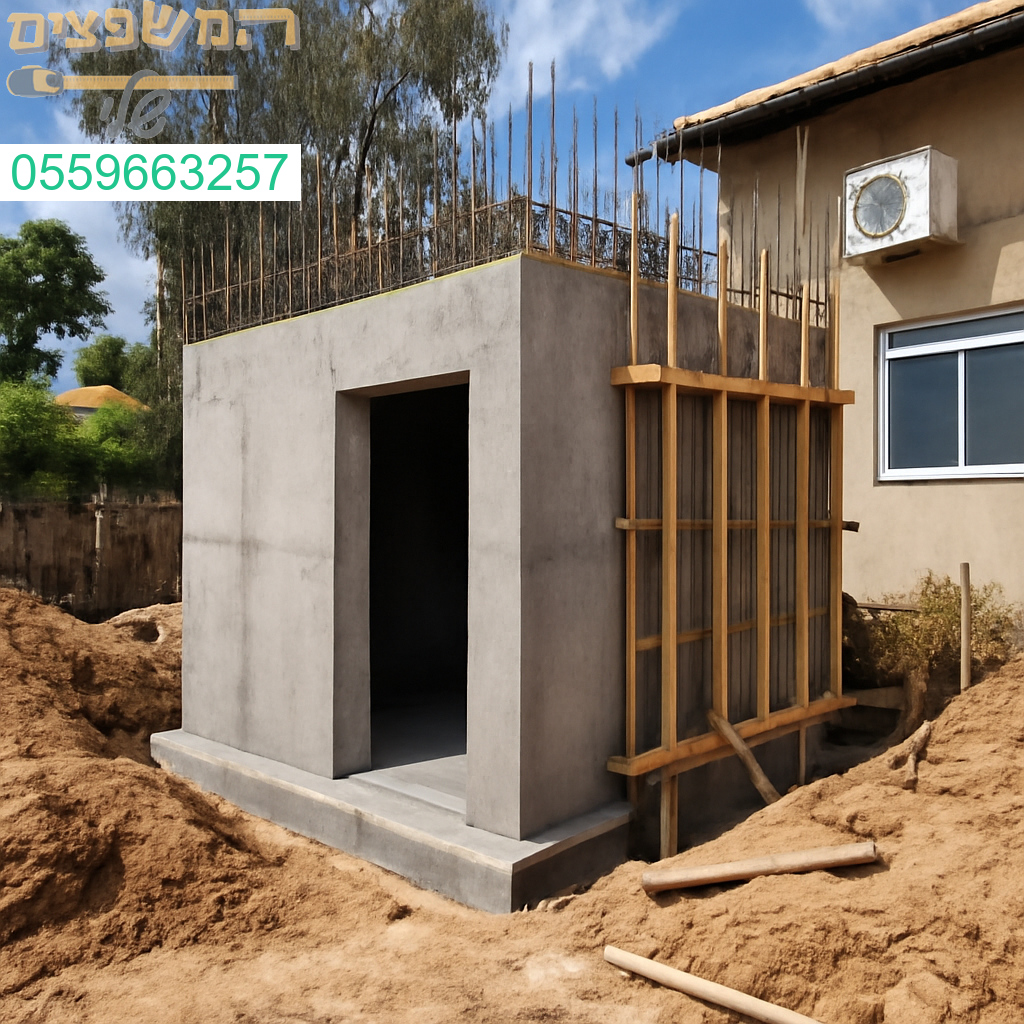 ביצוע מוקפד של ממד יצוק בתהליך בנייה איכותי בפרדס חנה כרכור