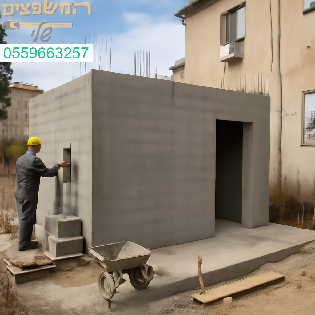 שלב מתקדם בבניית ממד איכותי בעפולה ברמת גימור גבוהה ואחריות מלאה