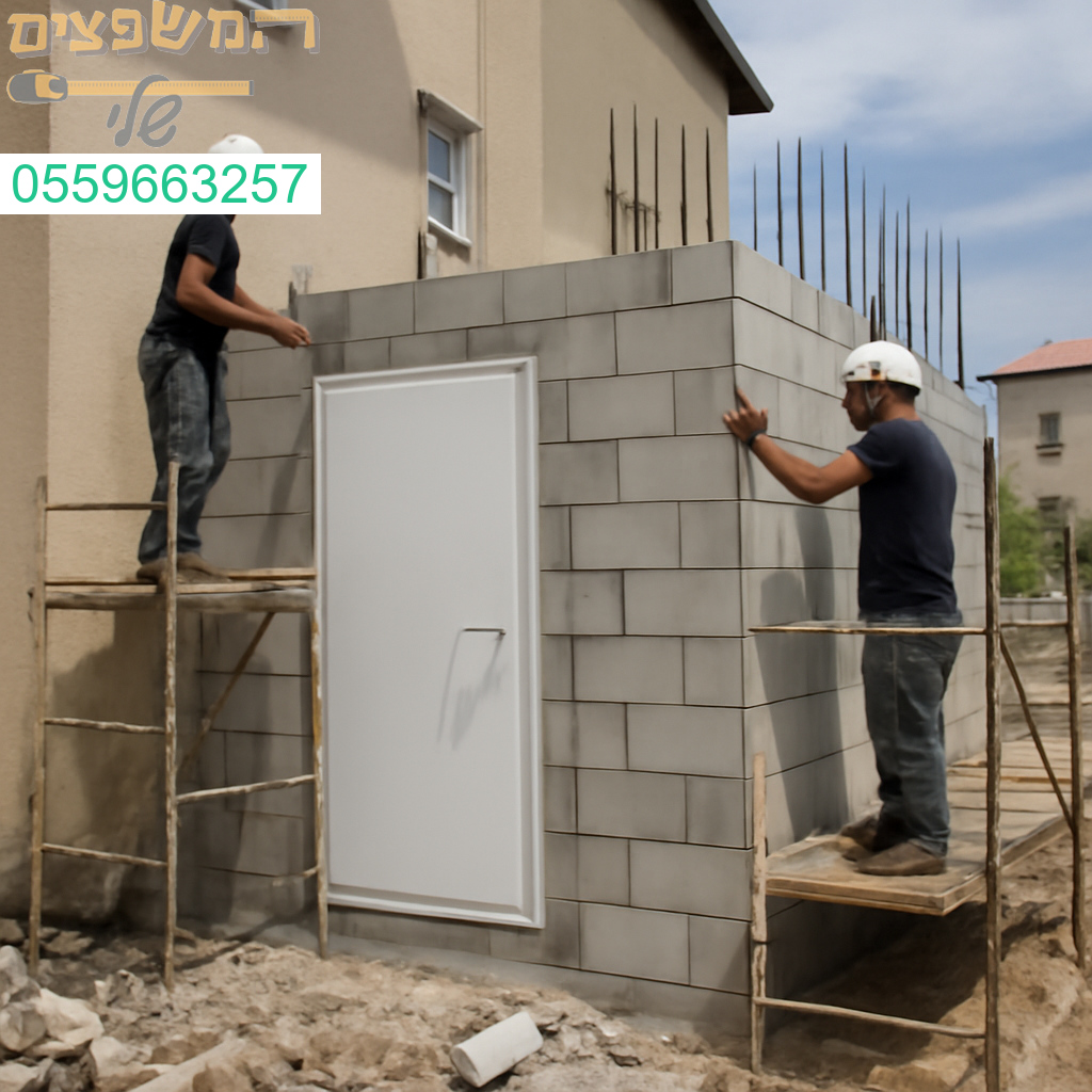 בנייה מקצועית של ממד בעפולה עם דגש על איכות ובטיחות ללא פשרות