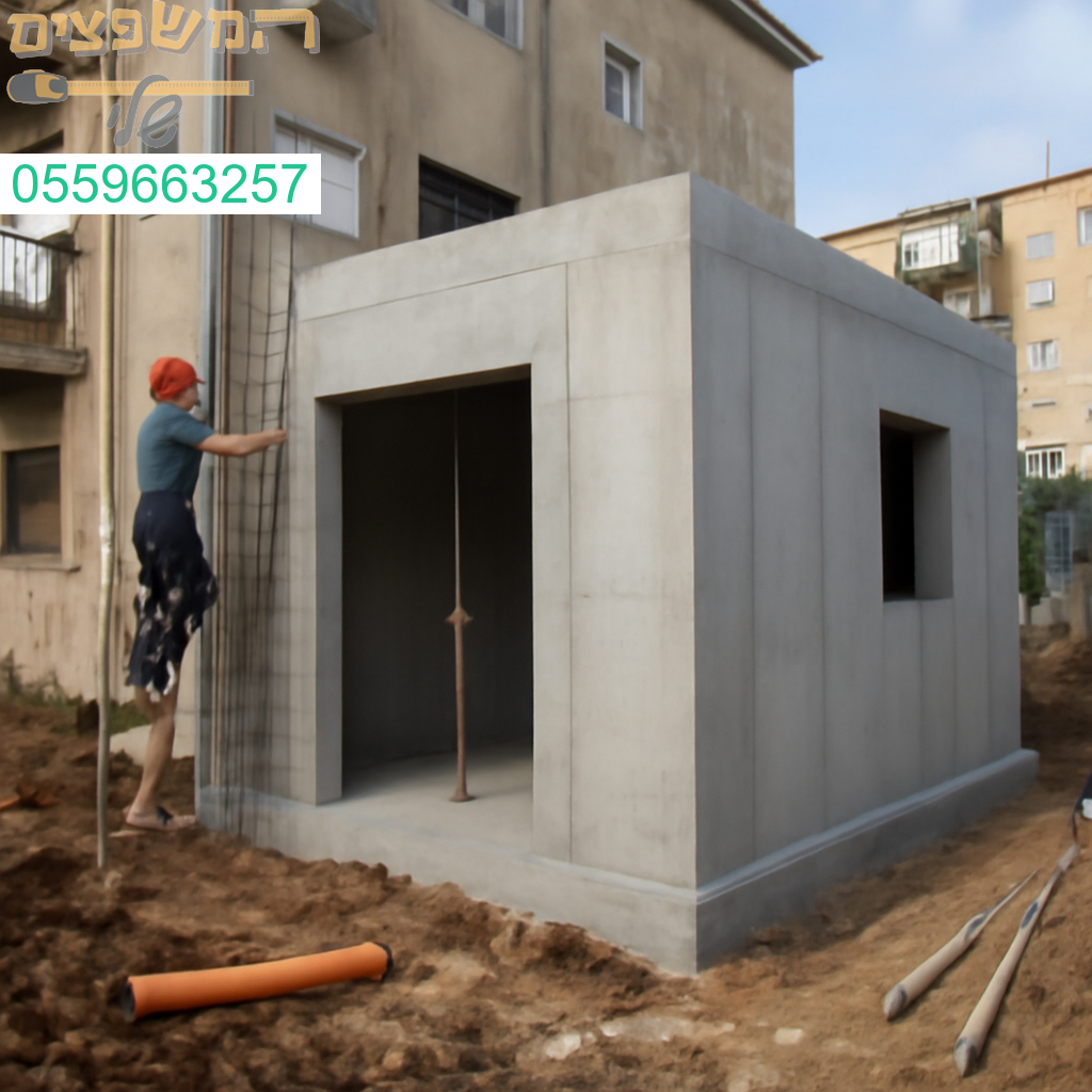 ממ״ד איכותי ונבנה בקפדנות בעכו כחלק מפתרונות מיגון מתקדמים ומקצועיים
