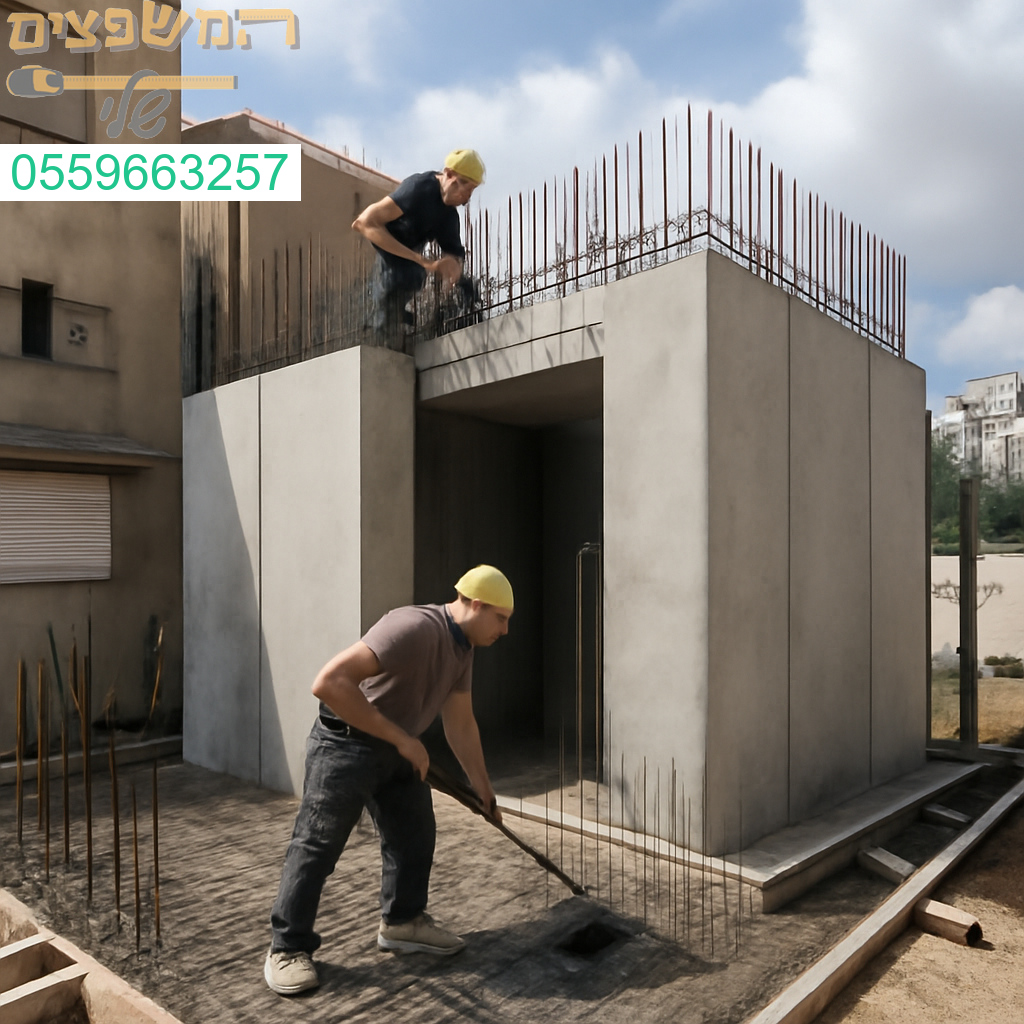 עבודת בניית ממד מתקדמת עם סטנדרטים גבוהים של בטיחות ואיכות בראשון לציון