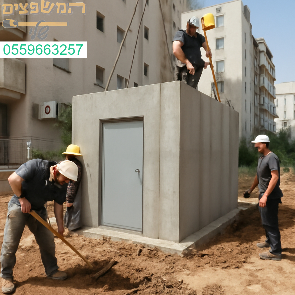 בנייה מקצועית של ממד איכותי בלב ראשון לציון תוך הקפדה על תקני בטיחות מחמירים