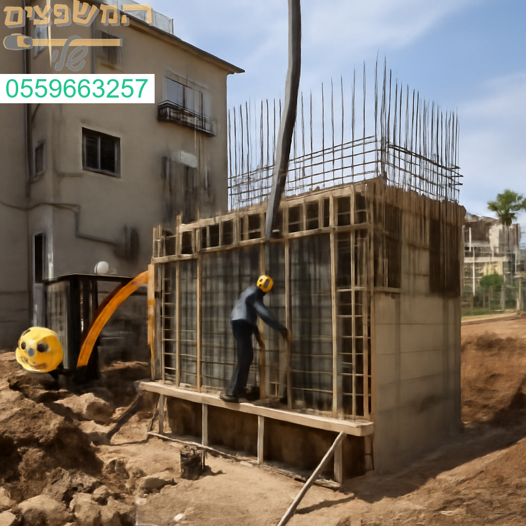 שלב עבודות הבטון לבניית ממד איכותי ומוגן בלוד בביצוע מקצועי וללא פשרות