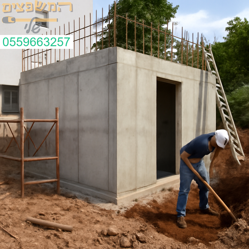בניית ממד איכותית ומתקדמת בכפר סבא עם הקפדה על תקני בטיחות ודיוק הנדסי