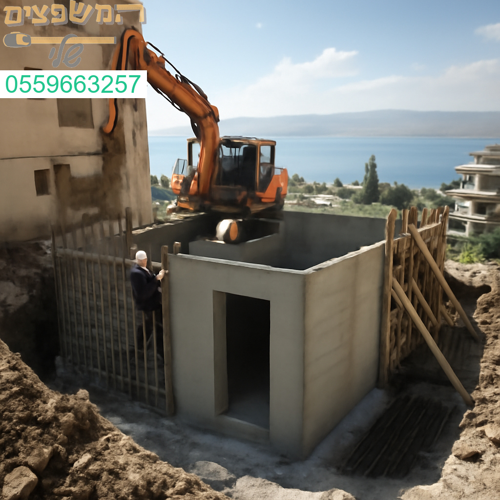 פרויקט מקצועי לבניית ממד בטבריה עם הקפדה על סטנדרטים גבוהים ונוף מרהיב לכנרת