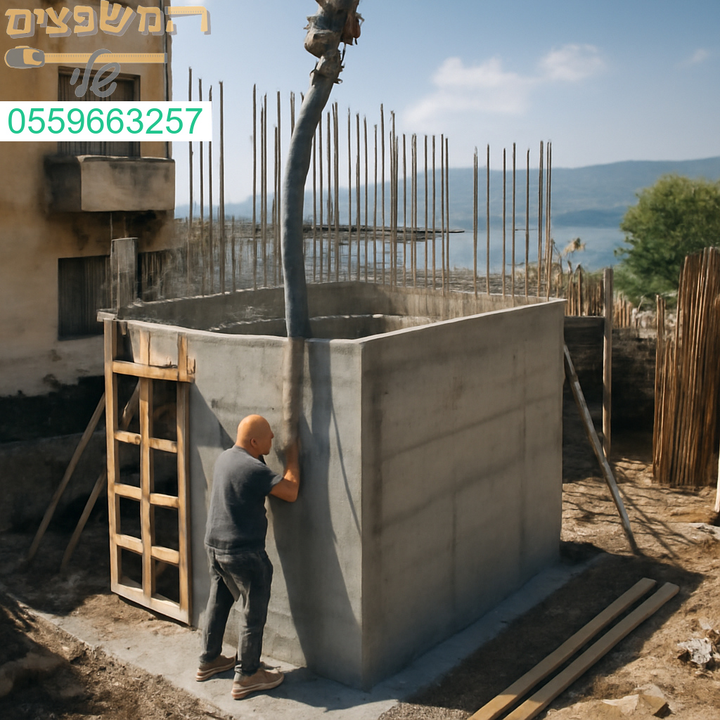 יציקת ממד איכותית בטבריה בביצוע מקצועי ברמת גימור גבוהה