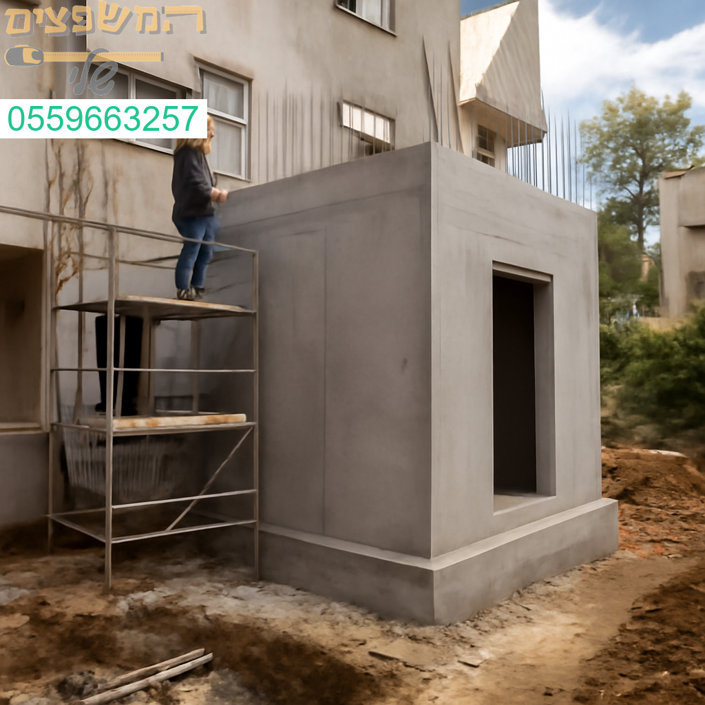 בניית ממד בחולון ברמת ביצוע גבוהה תוך הקפדה על תקני בטיחות ואיכות ללא פשרות