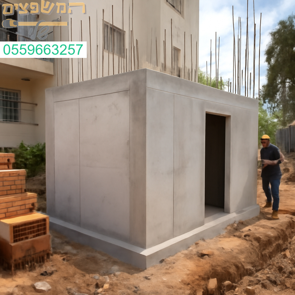 ממ״ד חדיש ואיכותי בבנייה קפדנית בהוד השרון עם הקפדה על סטנדרטים גבוהים וביצוע מהיר ומדויק
