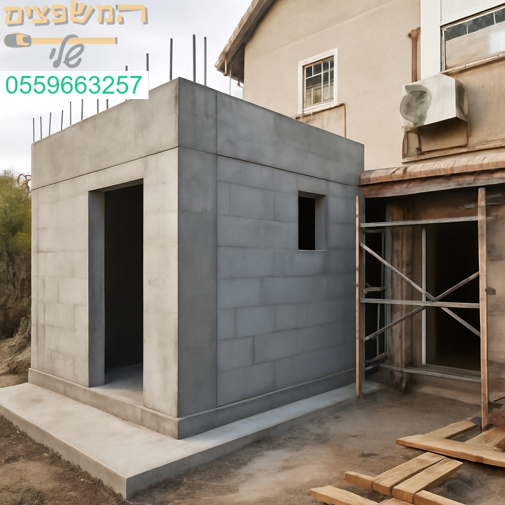 שלב הבנייה המתקדם של ממד איכותי ומקצועי ביהוד כולל תשתית חזקה ודיוק מרבי בפרטים