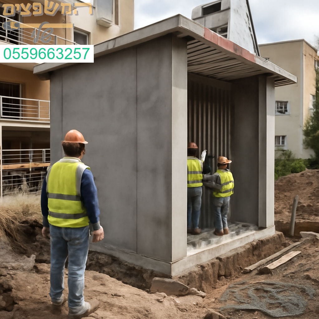 בנייה מקצועית של ממד בהתאם לתקנים המחמירים ביותר באזור רחובות