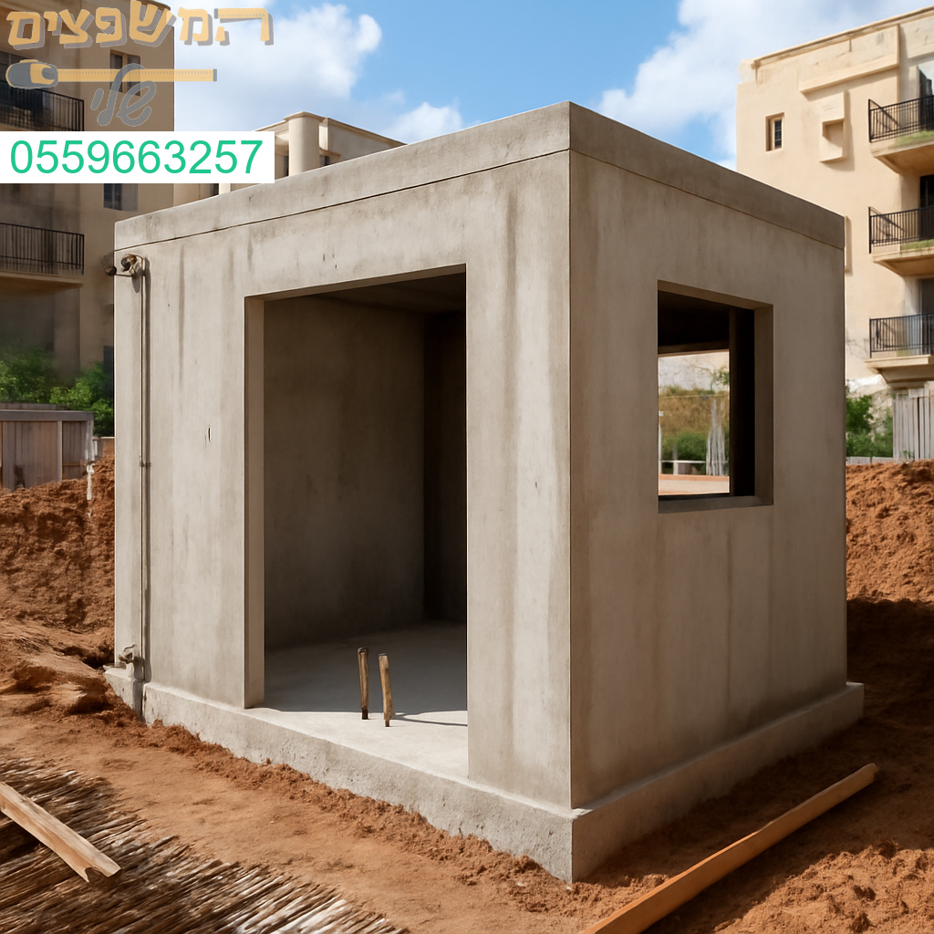 בניית ממד מקצועית ואיכותית בבאר יעקב עם ביצוע מדויק ועמידה בתקנים הגבוהים ביותר