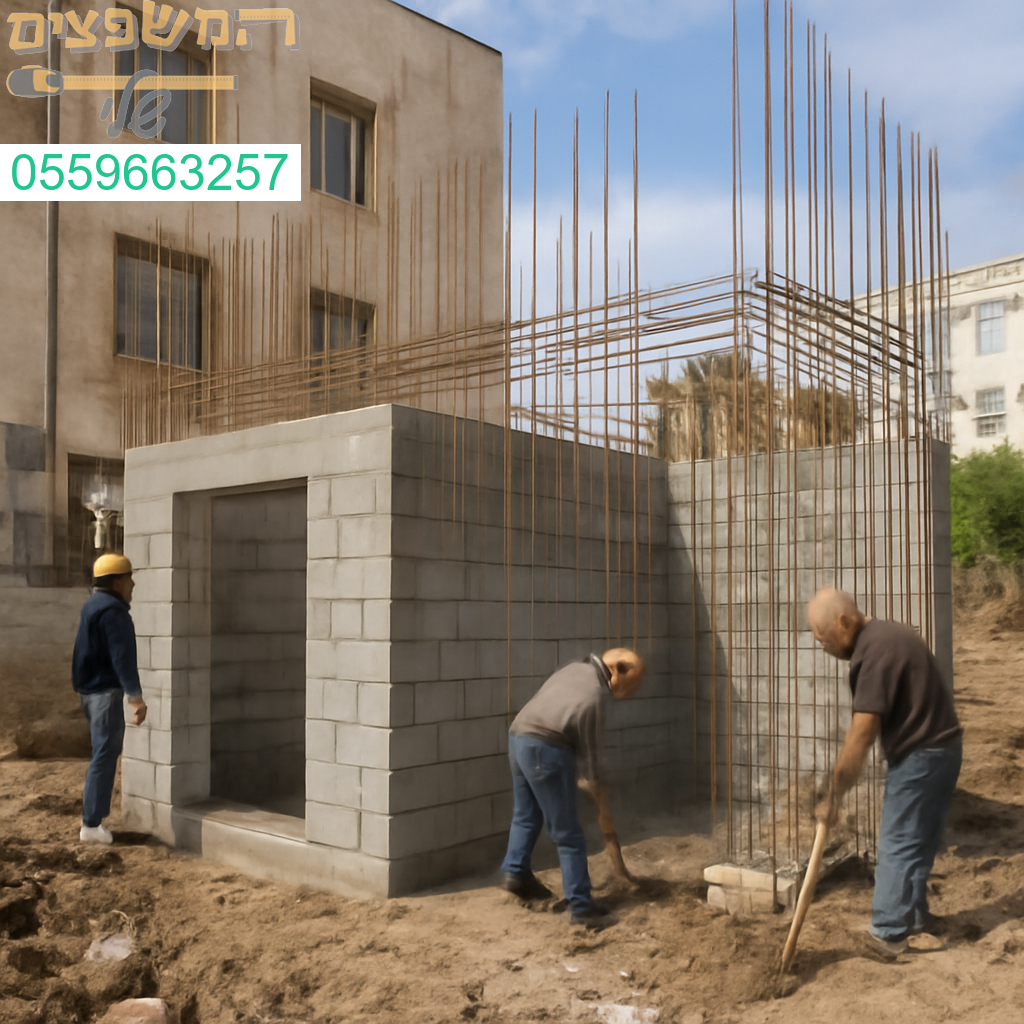 בנייה מתקדמת של ממד בטירת כרמל עם הקפדה על איכות ובטיחות ברמה הגבוהה ביותר