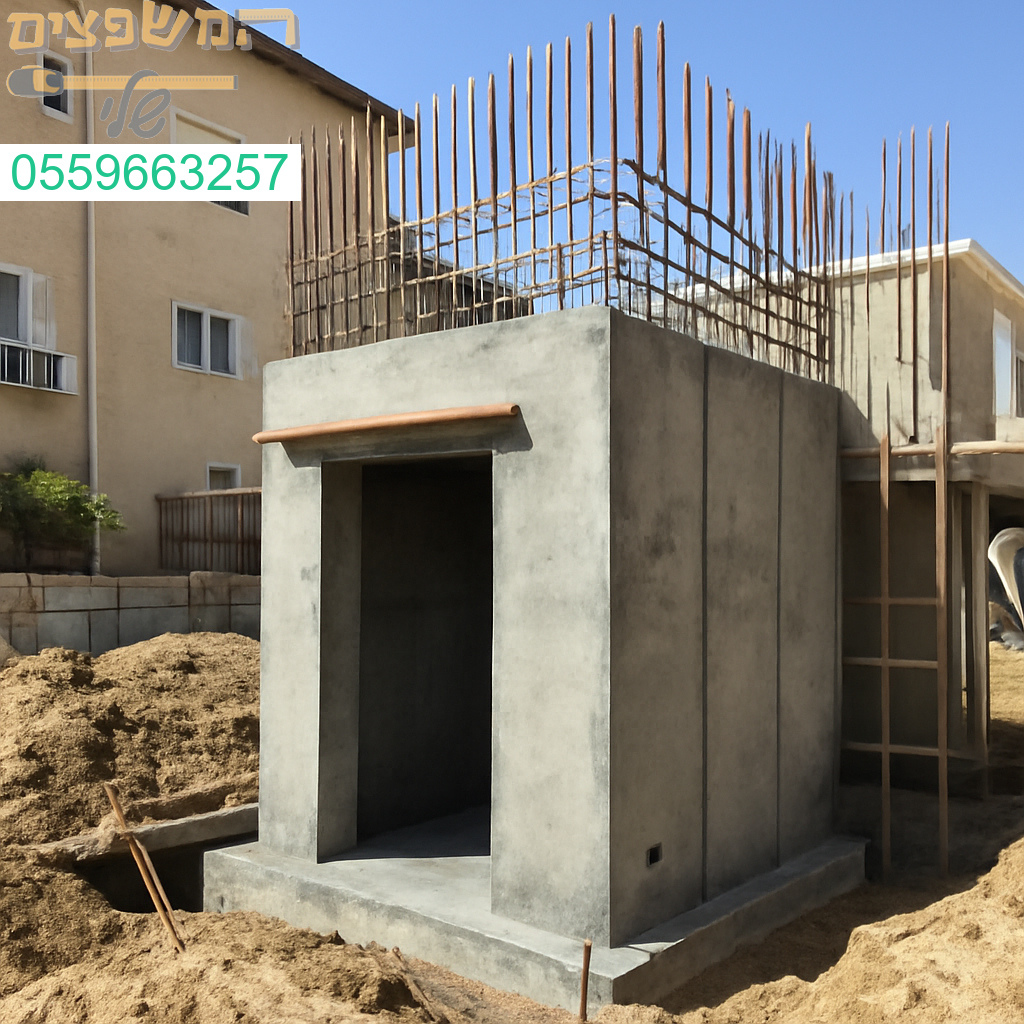 ביצוע איכותי של שלד ממד בבית פרטי בראש העין בהתאם לסטנדרטים המחמירים ביותר בענף הבנייה