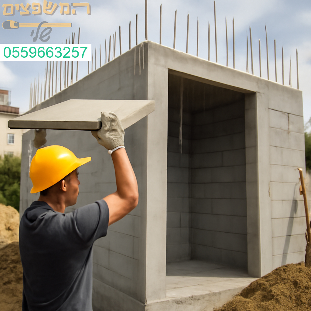 בניית ממד איכותי בהרצליה עם הקפדה על תקני בטיחות ותוצאה מושלמת