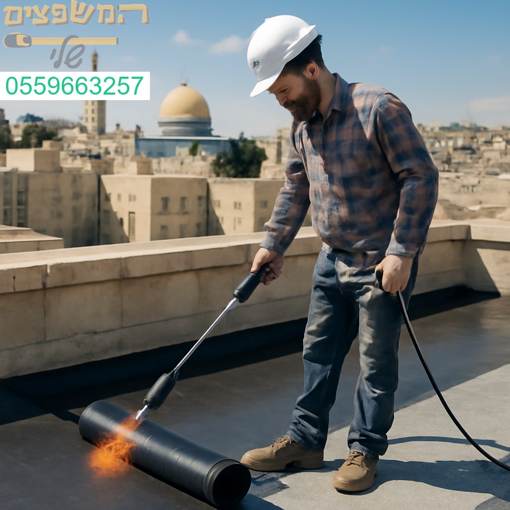 איטום גגות מקצועי ואיכותי בירושלים עם ציוד מתקדם ושירות ללא תחרות