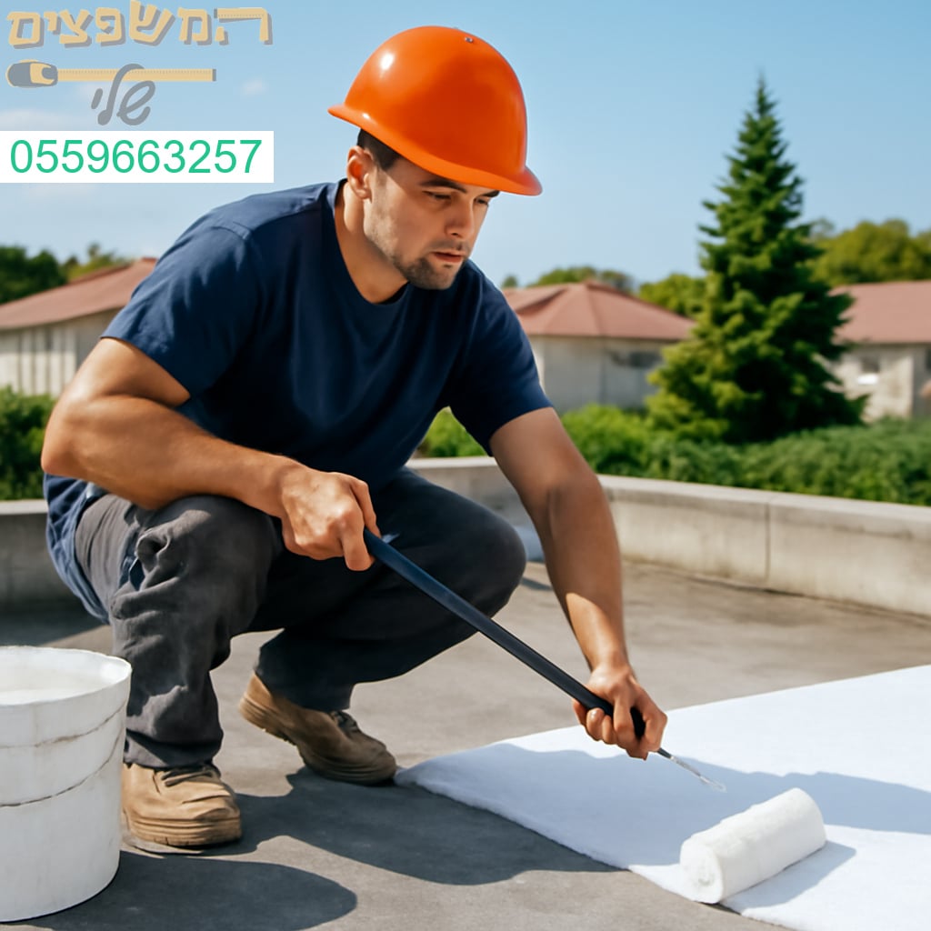 עבודת איטום מקצועית באבן יהודה עם שימוש בחומרים המתקדמים ביותר לביצועים מושלמים לאורך זמן