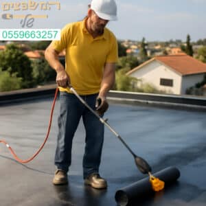 איטום גגות מקצועי ואמין בתל מונד עם תוצאות שמחזיקות לאורך זמן